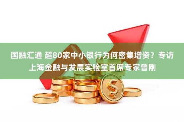 国融汇通 超80家中小银行为何密集增资？专访上海金融与发展实验室首席专家曾刚